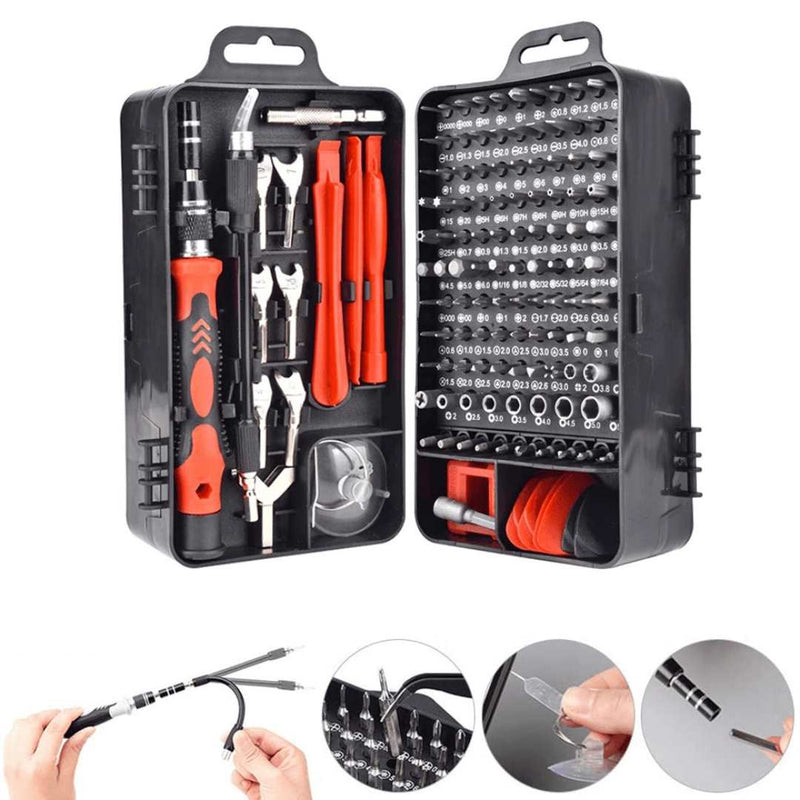 Kit de Ferramentas de Precisão 115 em 1 - TechRepairPro™ - Magazine da Inovação