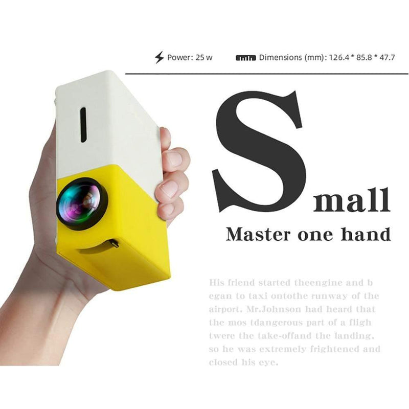 Mini Projetor Portátil - LightMaster® - Magazine da Inovação