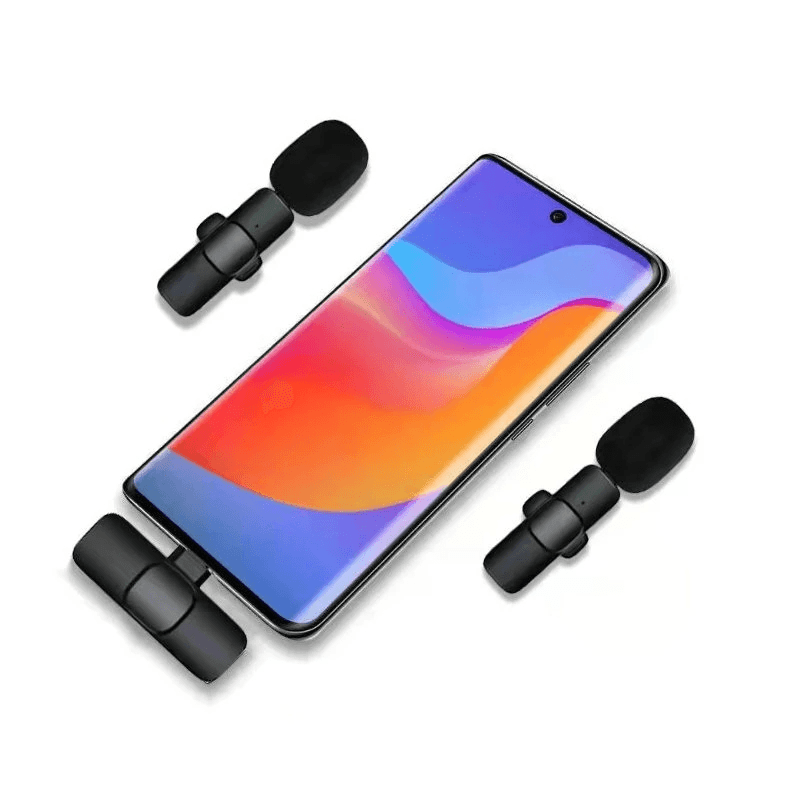 Microfone de Lapela Sem Fio para Celular - K8 Premium Mic™ - Magazine da Inovação